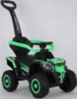 POUSSE-POUSSE VTT - AVEC POIGNÉE EN PLASTIQUE ASST